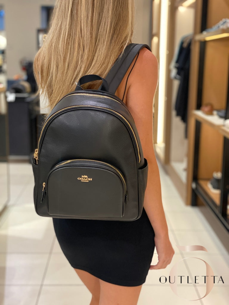 Court Backpack - Gold/Black Backpacks