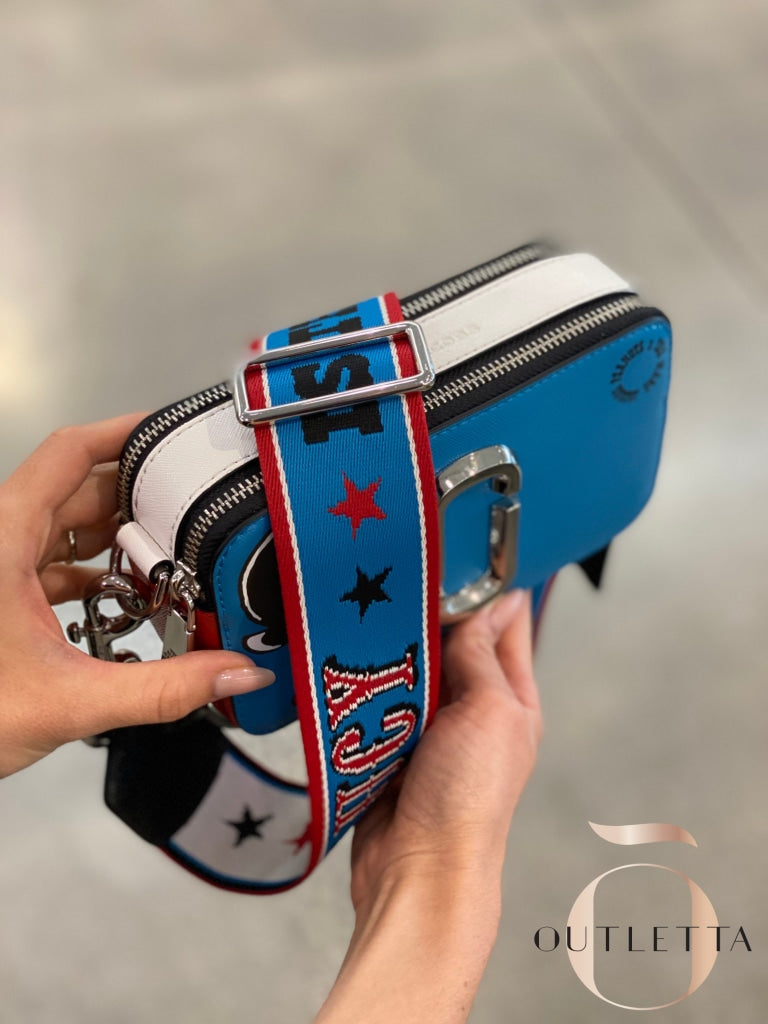 Snoopy Collection Snapshot - Blue Multi Handbags