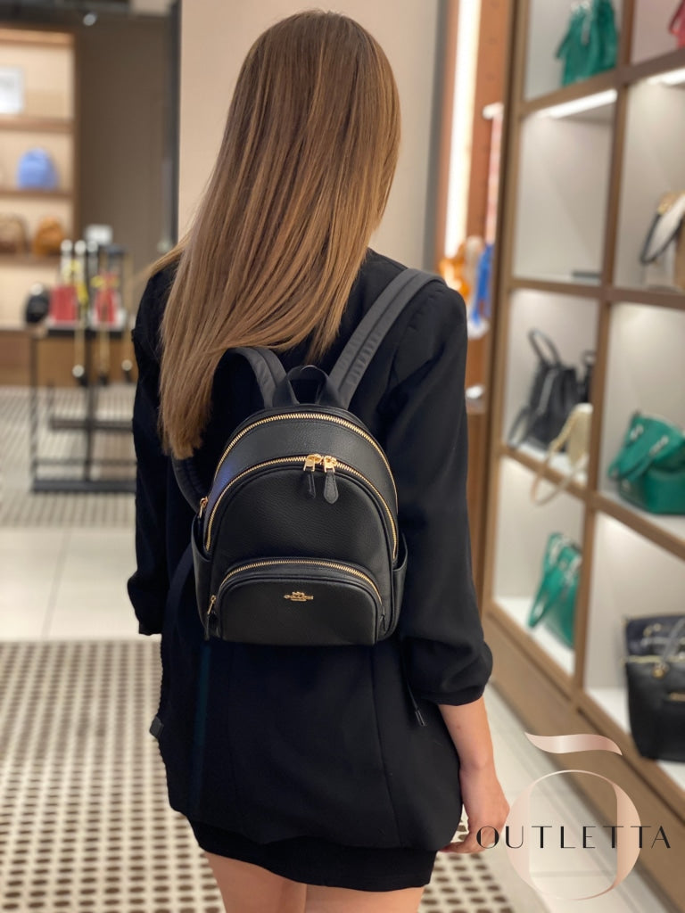 Mini Court Backpack Black Handbags