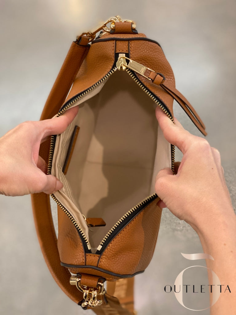 Convertible Hobo Shoulder Bag - Smoked Almond Handbags