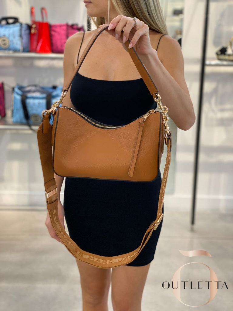 Convertible Hobo Shoulder Bag - Smoked Almond Handbags