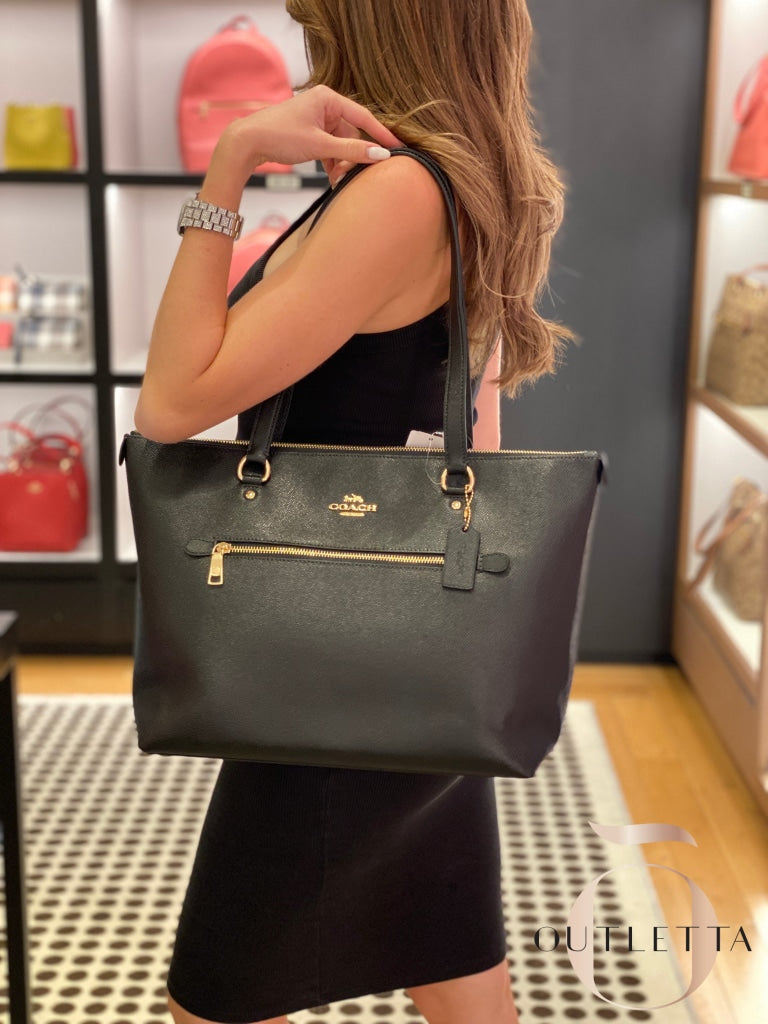 Gallery tote in signature leather Clearance