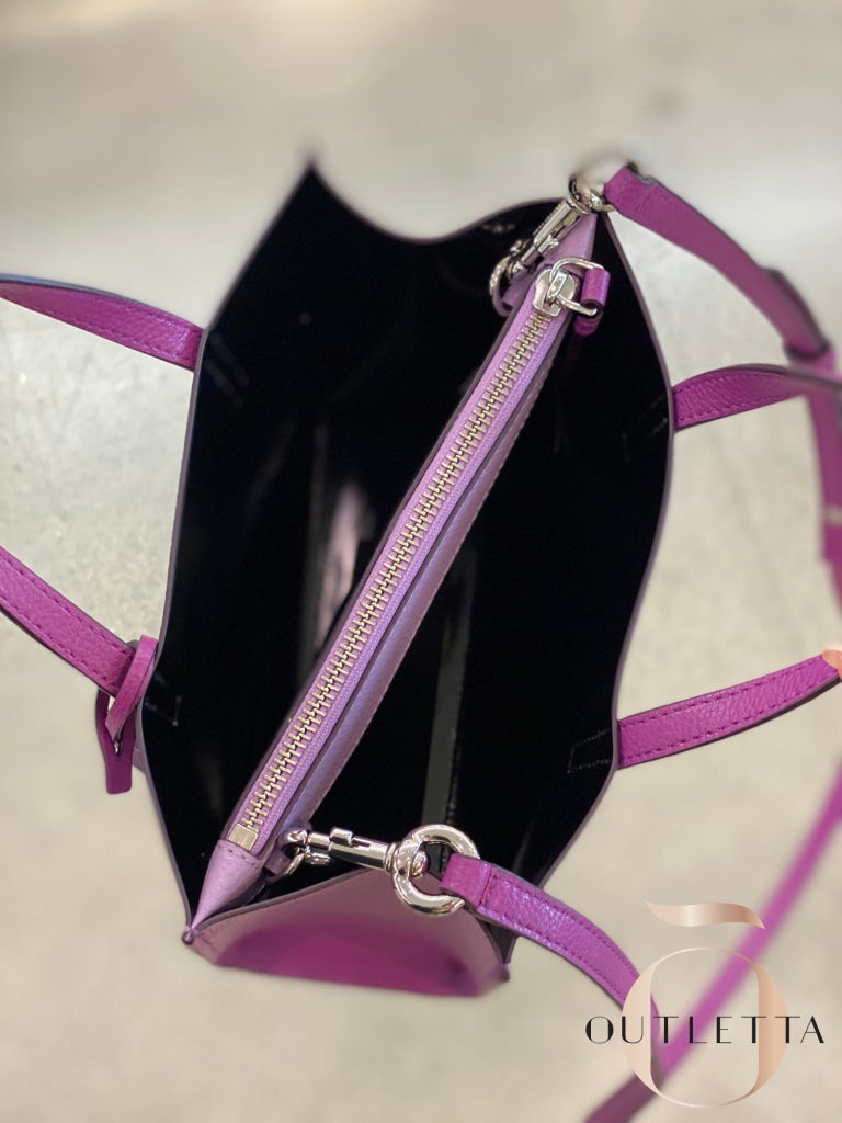 Grind Small Colorblock Satchel - Regal Orchid Multi Handbags
