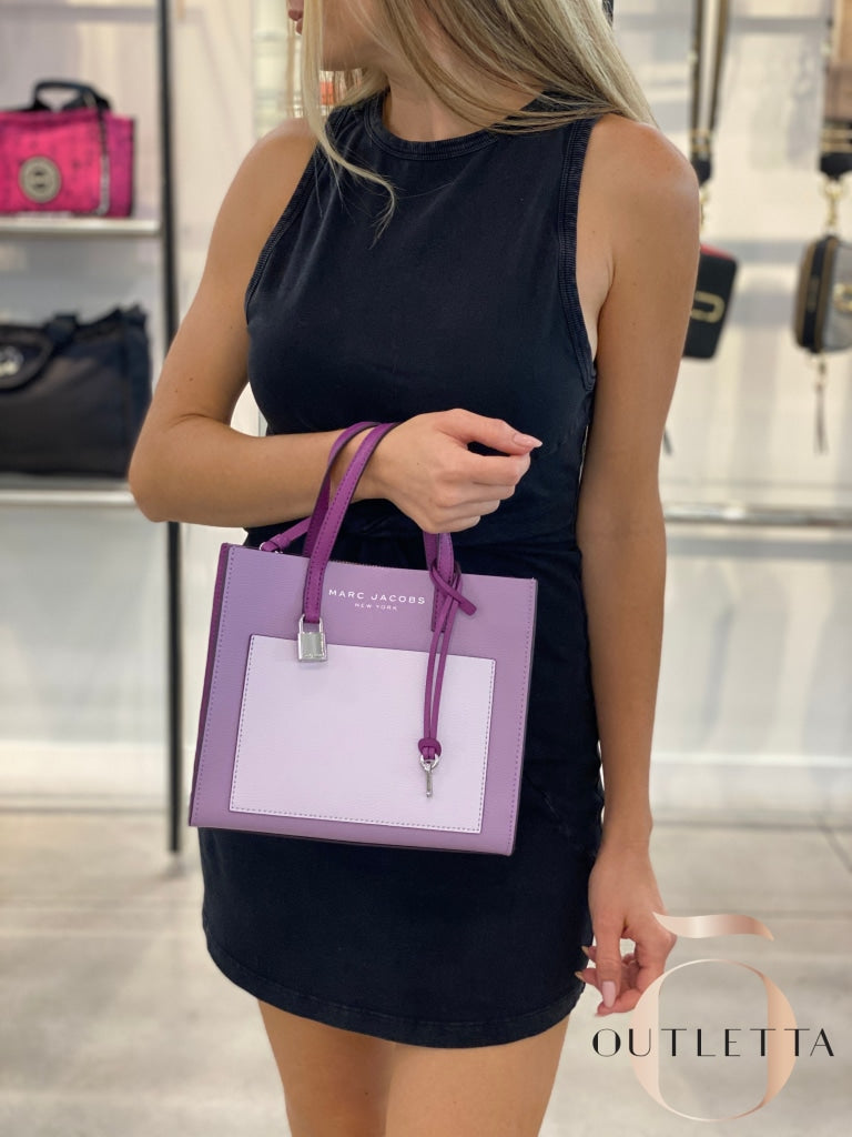 Grind Small Colorblock Satchel - Regal Orchid Multi Handbags