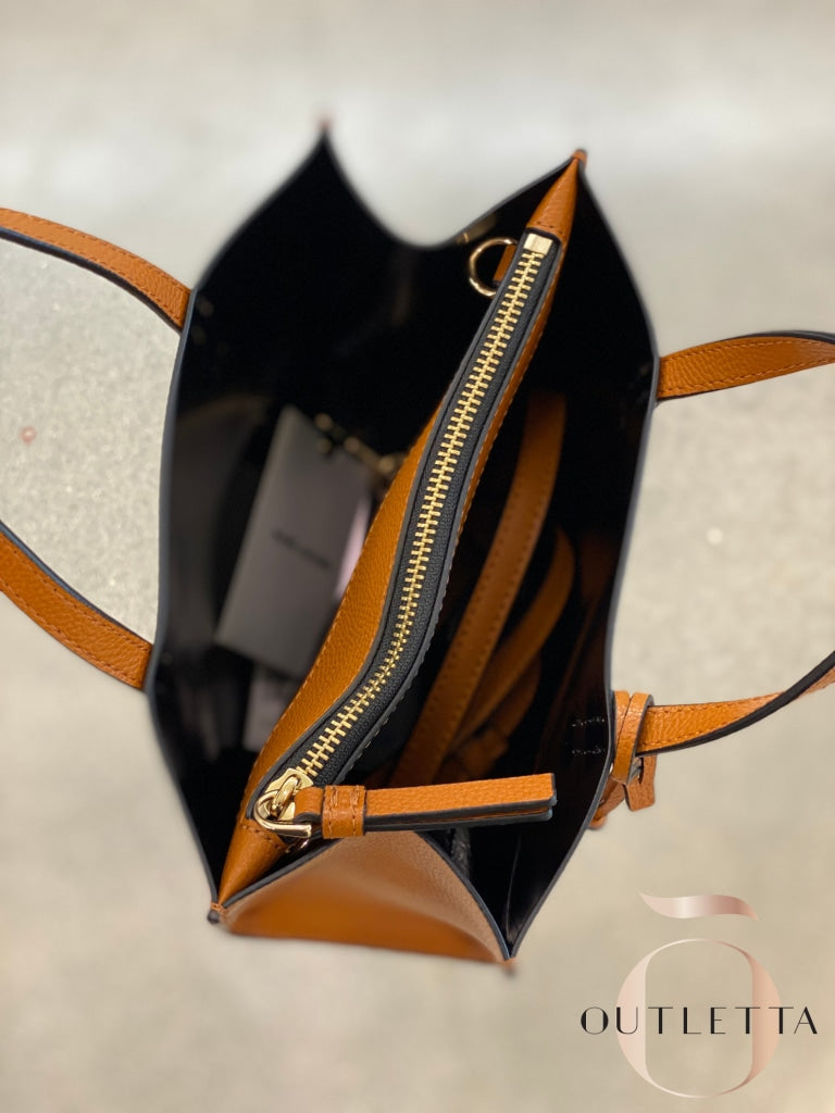 Grind Small Colorblock Satchel - Smoked Almond Handbags