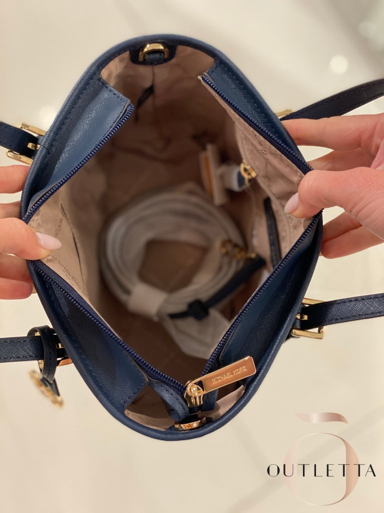 Jet Set Travel Extra-Small Saffiano Leather Top-Zip Tote Bag - Jasmine –  leskinc