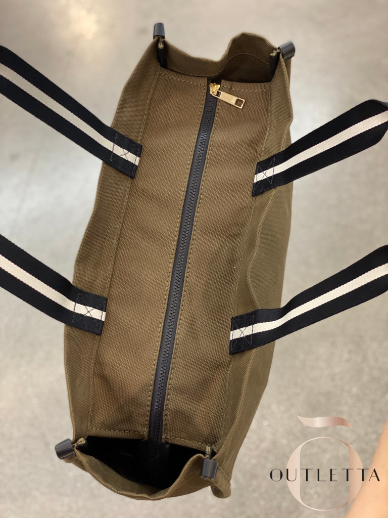 Large Disk Canvas Shopper - Beech Handbags