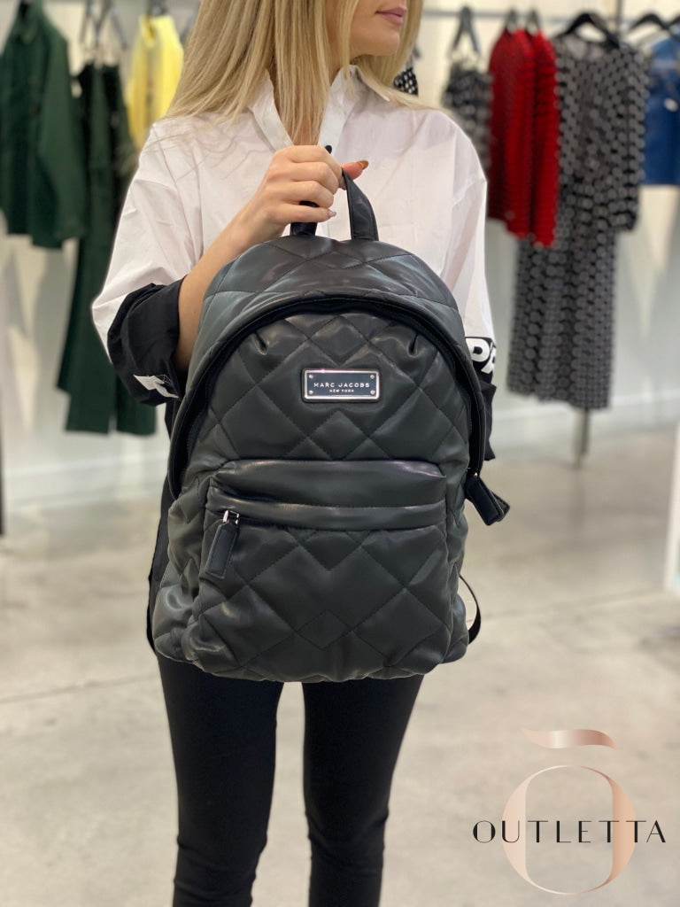 Large Quilted Backpack Handbags