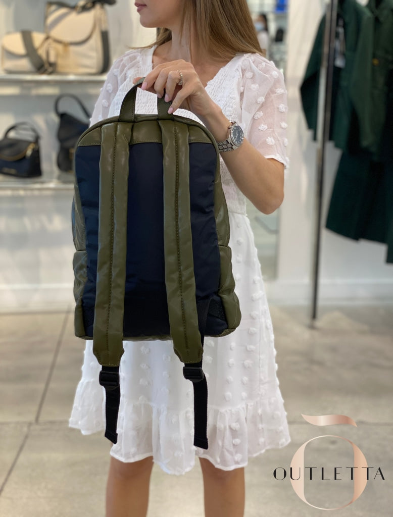Large Quilted Vegan Leather Backpack Handbags