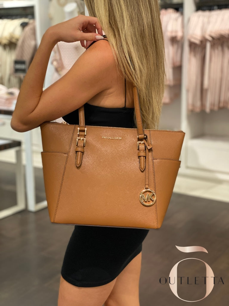 kors charlotte large tote