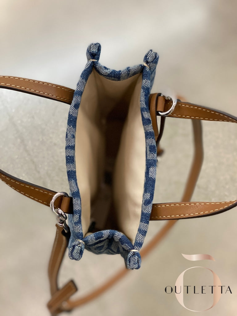 Mini Grind Satchel - Denim Handbags