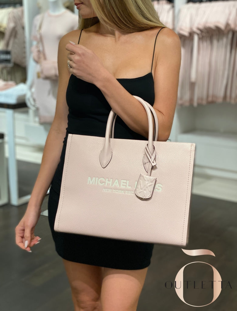 Mirella medium pebbled leather tote bag Clearance