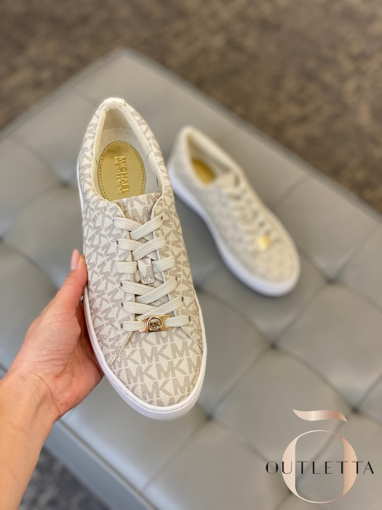 Kors Keaton Lace Up Mk Sneaker Sale Keaton Logo Sneaker Michael