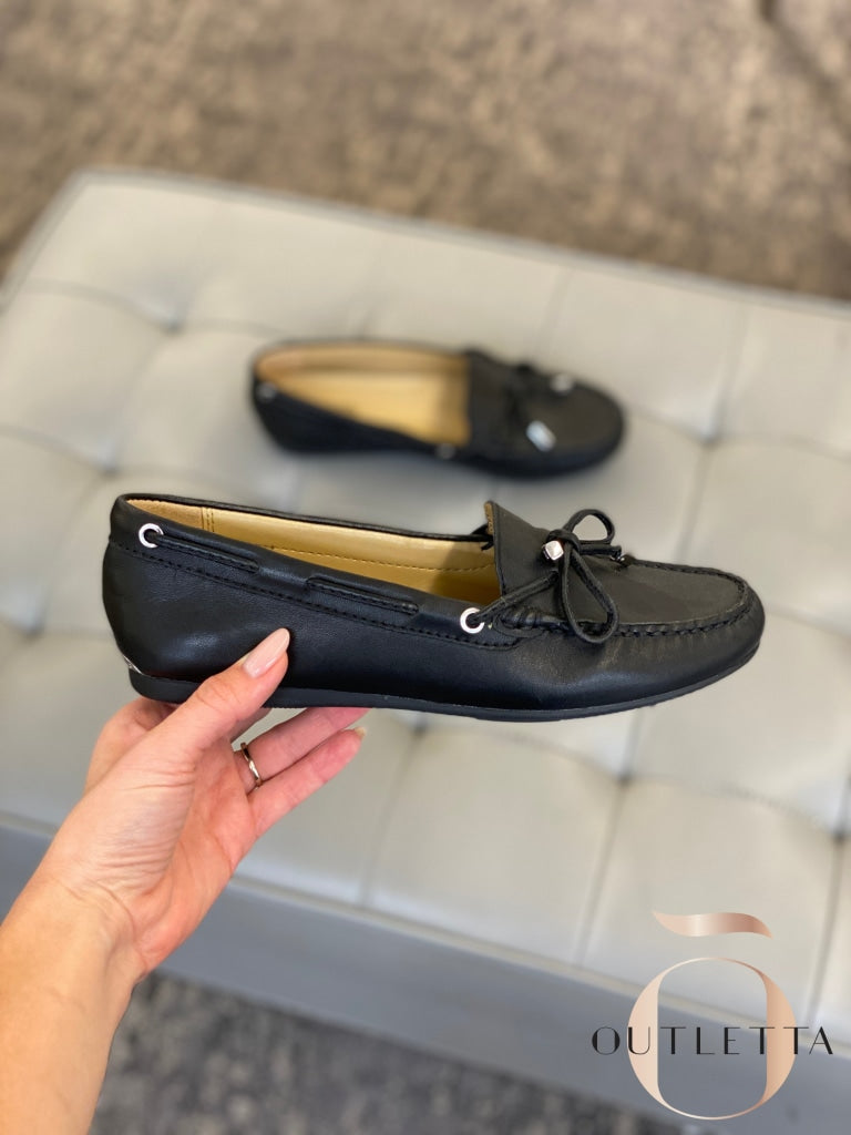 Womens Sutton Moccasin Flat Loafers - Brack Shoes