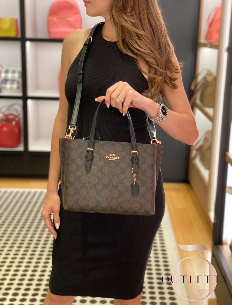 Mollie Monogram Small Tote Handbags
